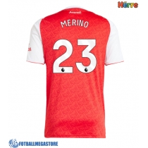 Fotballdrakt Herre Arsenal Mikel Merino #23 Hjemmedrakt 2025-26 Kortermet